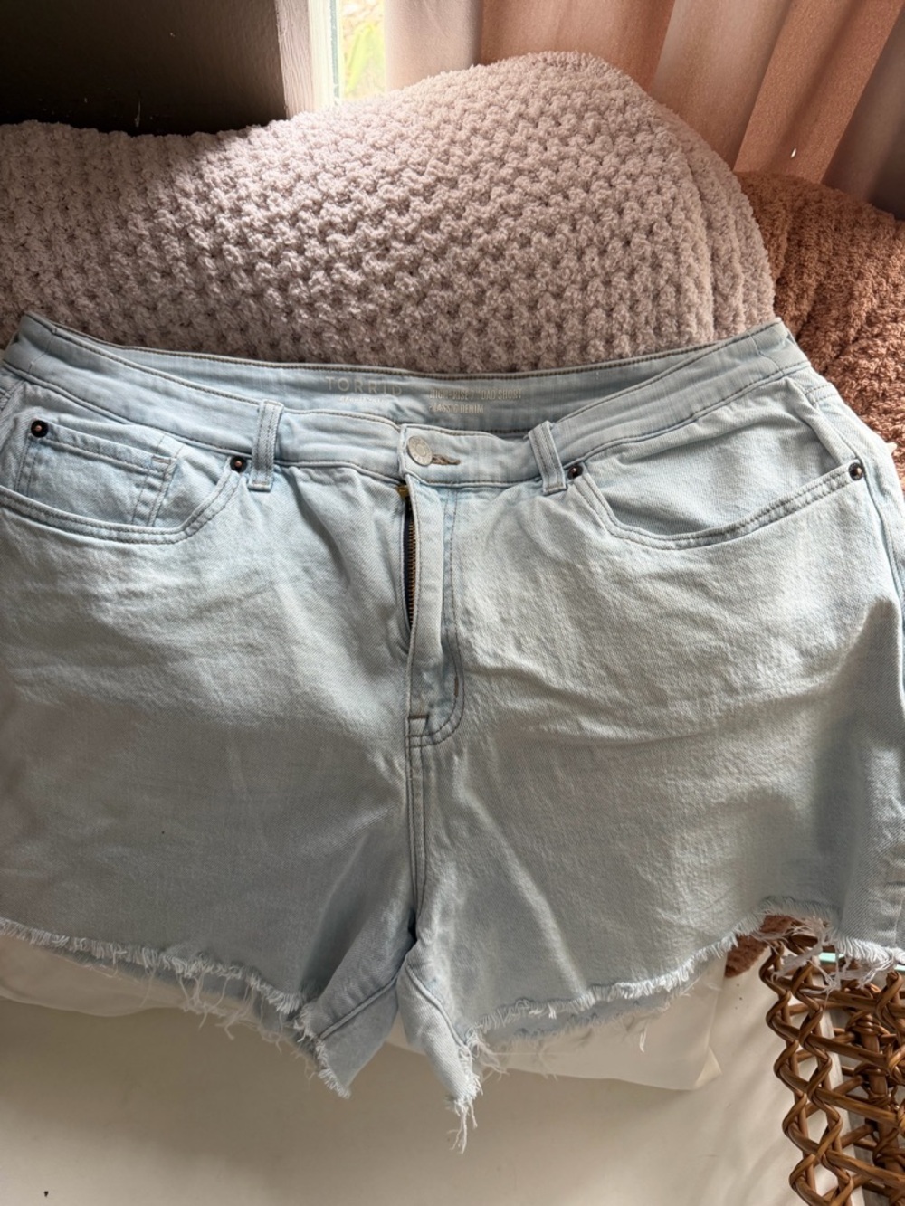 Torrid High Rise Dad Short